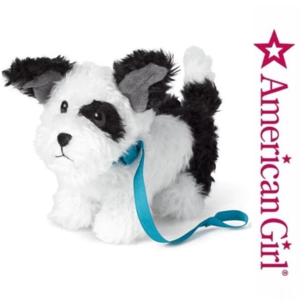 American Girl Doll | Black and White Melody's Dog "Bo"